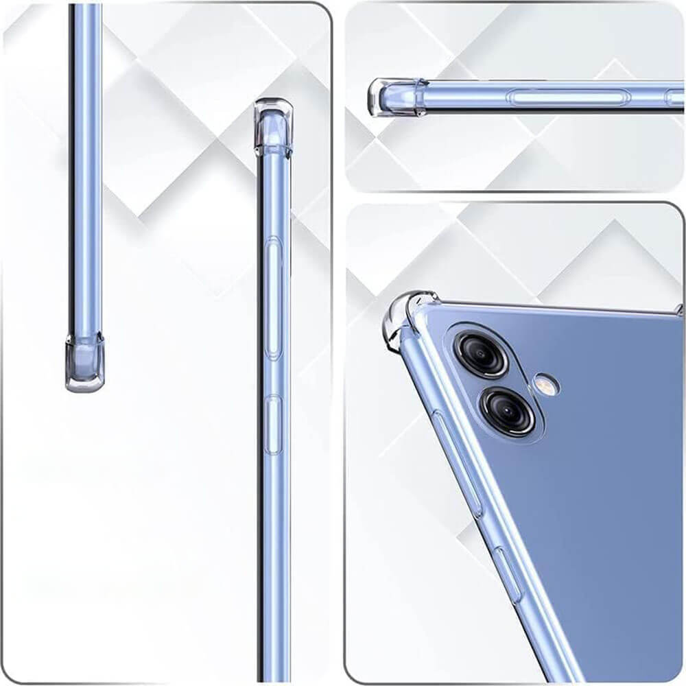 For Samsung Galaxy A06 4G5G SupRShield Clear Case Shockproof Heavy Duty Gel Air Cushion Cover For Samsung Galaxy A06 4G5G SupRShield Clear Case Shockproof Heavy Duty Gel Air Cushion Cover